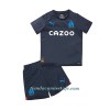 Conjunto (Camiseta+Pantalón Corto) Olympique de Marseille Segunda Equipación 2022-23 - Niño